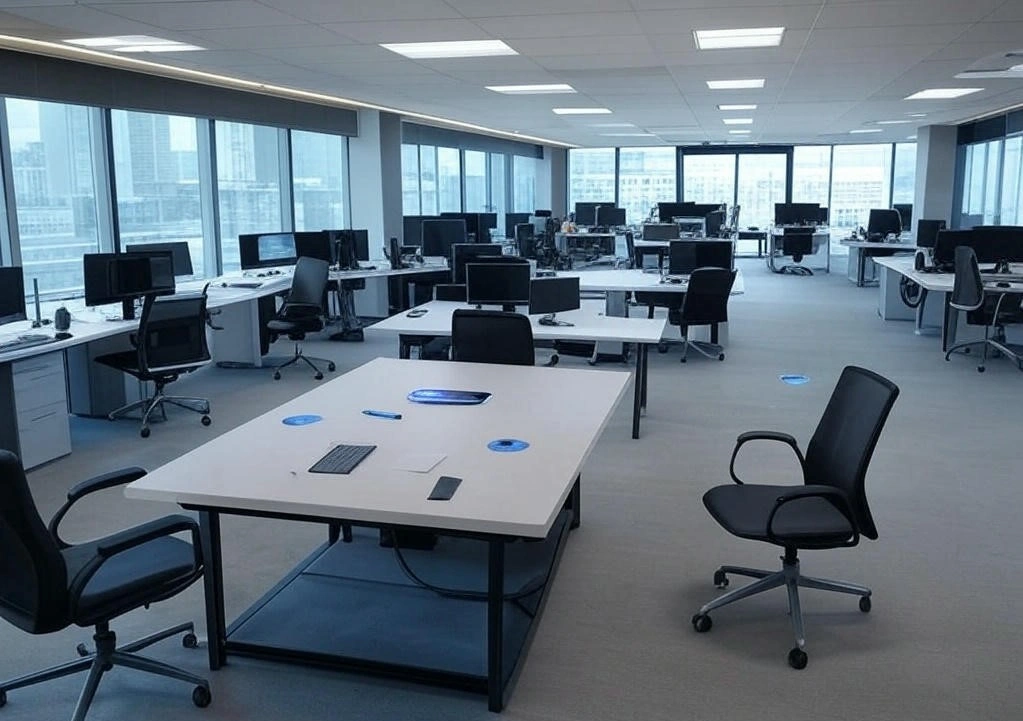 طراحی داخلی فضای کار اشتراکی