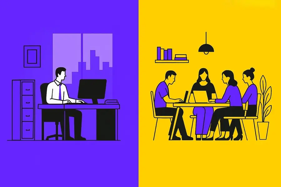 خطاهای عملیاتی در فضای کار اشتراکی