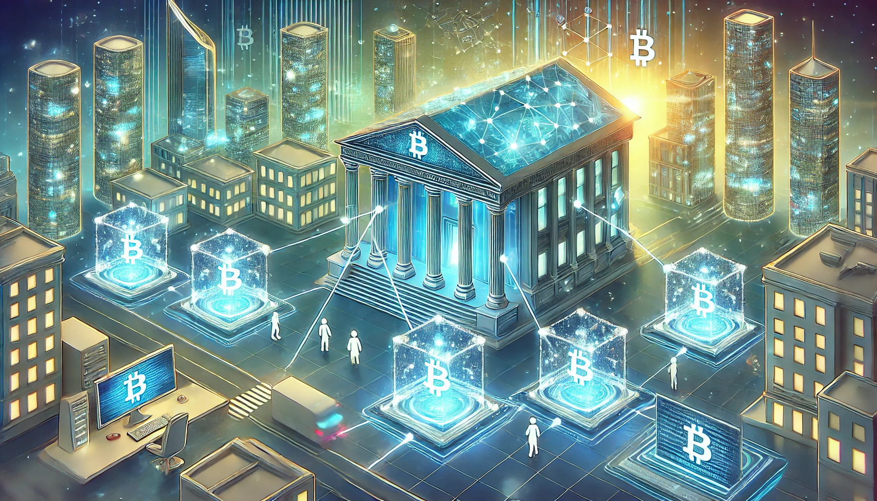 نقش بلاک بلاک چین در صنعت بانکداری: آیا دوران بانک سنتی به پایان رسیده است؟