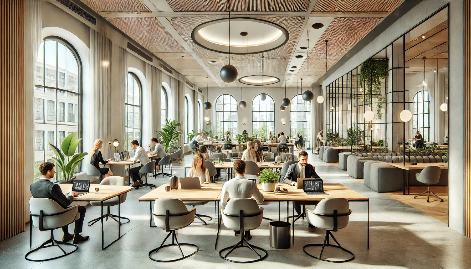 طراحی داخلی فضای کار اشتراکی