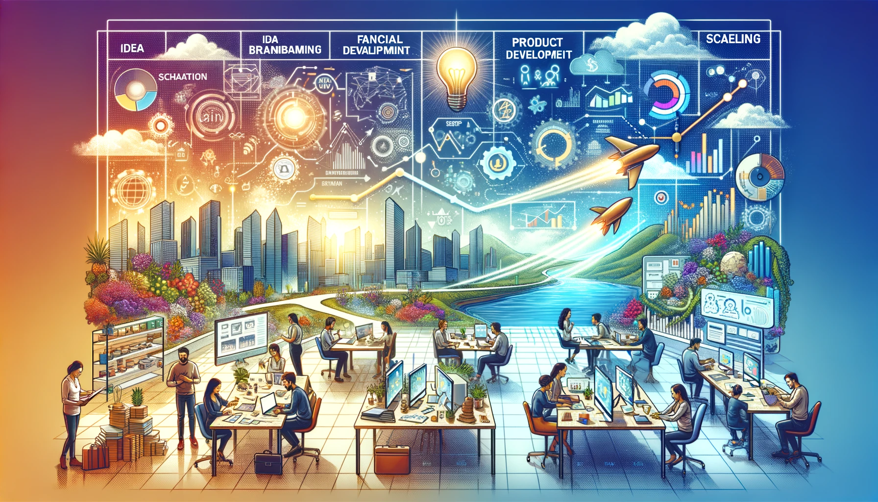 صفر تا صد راه اندازی استارتاپ: نکات کلیدی برای رشد سریع