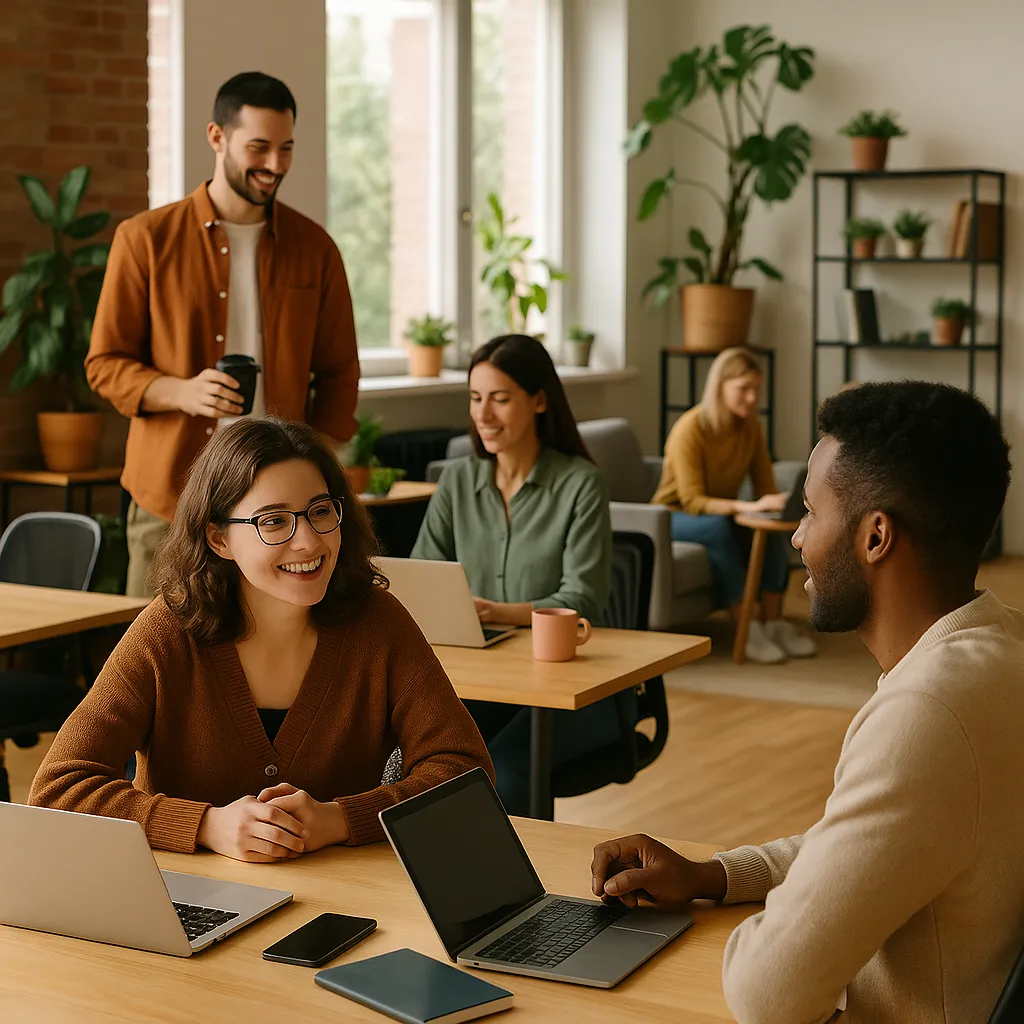 چطور فضای کار اشتراکی به تقویت شبکه سازی کمک می کند؟ در دنیای پرسرعت امروز، محل کار فقط جایی برای انجام وظایف شغلی نیست؛ بلکه تبدیل شده به فضایی برای یادگیری، رشد و تعامل. یکی از مفاهیمی که در دهه اخیر به شکل چشمگیری رشد کرده، فضای کار اشتراکی است. این نوع محیط ها نه تنها بستر مناسبی برای انجام کارهای روزانه هستند، بلکه نقش پررنگی در توسعه ارتباطات حرفه ای و شبکه سازی ایفا می کنند. در این مقاله می خواهیم بررسی کنیم که چگونه فضای کار اشتراکی می تواند به یکی از مؤثرترین ابزارهای شبکه سازی حرفه ای تبدیل شود. فضای کار اشتراکی چیست و چه ویژگی هایی دارد؟ فضای کار اشتراکی (Coworking Space) محیطی است که افراد مختلف با حرفه ها، تخصص ها و سازمان های گوناگون در کنار هم کار می کنند. برخلاف دفاتر سنتی، این فضاها مالک یا کارمند محور نیستند؛ بلکه جامعه محورند. در این محیط ها افراد می توانند میز رزرو کنند، در جلسات شرکت کنند، از امکاناتی مانند اینترنت، چاپگر، اتاق جلسه و... استفاده کنند، بدون اینکه درگیر هزینه های بالای اجاره دفتر شوند. اما آنچه فضای کار اشتراکی را منحصر به فرد می کند، جامعه ای است که در آن شکل می گیرد. تنوع حرفه ای، باز بودن فضا برای تعامل، و فرهنگ اشتراک دانش، همه عواملی هستند که آن را به بستر ایده آلی برای شبکه سازی تبدیل می کنند. چرا شبکه سازی اهمیت دارد؟ شبکه سازی یا Networking به معنی برقراری ارتباطات حرفه ای، تبادل دانش، منابع، فرصت ها و همکاری ها بین افراد مختلف است. در فضای رقابتی کسب و کار، کسی که شبکه قوی تری دارد، شانس بیشتری برای رشد، استخدام، جذب مشتری و سرمایه دارد. از پیدا کردن شریک تجاری تا دعوت به پروژه، از استخدام تا دسترسی به مشاوران، همه از طریق شبکه سازی اتفاق می افتند. بنابراین هر محیطی که این قابلیت را تقویت کند، یک دارایی استراتژیک برای حرفه ای ها محسوب می شود. و اینجاست که نقش فضای کار اشتراکی روشن تر می شود. فضای کار اشتراکی و ایجاد ارتباطات طبیعی یکی از ویژگی های مثبت فضای کار اشتراکی این است که ارتباطات در آن به شکل طبیعی شکل می گیرند. برخلاف رویدادهای رسمی شبکه سازی که ممکن است مصنوعی به نظر برسند، اینجا تعاملات از دل کارهای روزانه، نوشیدن قهوه، شرکت در ورکشاپ ها و استفاده از فضاهای مشترک شکل می گیرند. وقتی در کنار فردی با تخصص متفاوت کار می کنی، گفتگو به شکل ناخودآگاه اتفاق می افتد. ممکن است یک سوال فنی، یک نظر درباره پروژه، یا حتی صحبت درباره آخرین اخبار تکنولوژی، سرآغاز یک ارتباط کاری ارزشمند باشد. تنوع حرفه ای: کلید طلایی در فضای کار اشتراکی در بسیاری از دفاتر کاری سنتی، تمام افراد در یک صنعت یا شرکت خاص فعالیت می کنند. اما در فضای کار اشتراکی با ترکیبی از فریلنسرها، کارآفرینان، برنامه نویسان، طراحان، مشاوران، متخصصان فروش و حتی استارتاپ ها مواجه می شویم. این تنوع شغلی باعث می شود دیدگاه های مختلفی در تعاملات وارد شود و فرصت های همکاری فرابخشی به وجود بیاید. مثلاً ممکن است یک توسعه دهنده با یک مشاور بازاریابی آشنا شود و با هم یک پروژه جدید تعریف کنند. نقش رویدادهای جانبی در تقویت شبکه سازی یکی از امکانات جذاب در بسیاری از فضای کار اشتراکی، برگزاری رویدادها، کارگاه ها و جلسات غیررسمی است. این رویدادها محیطی فراهم می کنند تا اعضا بیشتر با هم آشنا شوند، در مورد پروژه های هم تبادل نظر کنند یا حتی به همکاری برسند. از ورکشاپ های آموزشی گرفته تا جلسات انتقال تجربه (Meetup)، همه این رویدادها باعث می شوند افراد بیشتر به هم نزدیک شوند. این رویدادها معمولا توسط خود فضای اشتراکی یا اعضای فعال آن برگزار می شود و محیطی دوستانه و حرفه ای را برای تعامل ایجاد می کند. اشتراک منابع، اشتراک فرصت ها در فضای کار اشتراکی، بسیاری از منابع به صورت اشتراکی استفاده می شوند: از اینترنت پرسرعت گرفته تا اتاق کنفرانس، پرینتر، برد هوشمند، و حتی کتابخانه های تخصصی. اما مهم تر از همه، اشتراک منابع انسانی و فکری است. وقتی در کنار دیگر متخصصان کار می کنی، دسترسی به دانش، تجربه، مهارت و دیدگاه های نو فراهم می شود. ممکن است در جریان یک بحث ساده، راه حلی برای چالشی که مدت ها درگیرش بودی پیدا کنی. این سطح از تبادل، فراتر از هر شبکه سازی رسمی است. فرصت های همکاری و پروژه های مشترک یکی دیگر از مزایای مهم فضای کار اشتراکی، ایجاد فرصت برای همکاری های حرفه ای است. بسیاری از افراد بعد از آشنایی در چنین فضاهایی، تصمیم می گیرند روی یک پروژه مشترک کار کنند، تیم تشکیل دهند یا حتی استارتاپ راه اندازی کنند. برای مثال، یک گرافیست ممکن است با یک توسعه دهنده و یک مشاور دیجیتال مارکتینگ، روی طراحی وبسایت مشتریان جدید همکاری کند. این تعاملات باعث رشد فردی، توسعه مهارت و حتی درآمدزایی بیشتر می شود. الهام و انگیزه از دیگران در محیطی مثل فضای کار اشتراکی، هر روز در کنار آدم هایی هستی که سخت کار می کنند، پروژه های خلاقانه دارند و به دنبال پیشرفت هستند. این فضا پر از انرژی است. دیدن موفقیت دیگران، گفتگو با آن ها، و شنیدن داستان هایشان می تواند الهام بخش باشد و تو را به جلو هل بدهد. محیط کاری پرانرژی و الهام بخش، برخلاف کار کردن تنها در خانه یا در محیطی بسته، به شکل چشمگیری انگیزه و بهره وری را بالا می برد. فضای کار اشتراکی، پلی میان کار و اجتماع در دنیایی که دورکاری، انزوا و فقدان تعامل انسانی به چالش جدی تبدیل شده، فضای کار اشتراکی توانسته تعادلی میان تمرکز فردی و ارتباط اجتماعی برقرار کند. این فضاها با ایجاد حس تعلق، محیطی دوستانه و امکان تعاملات روزمره، شبکه سازی را نه به عنوان یک "وظیفه"، بلکه به عنوان یک "بخش طبیعی از روز کاری" تبدیل کرده اند. وقتی فضا، مسیر رشد را باز می کند در پایان باید گفت که فضای کار اشتراکی دیگر فقط یک انتخاب اقتصادی برای اجاره میز یا اینترنت نیست. بلکه محیطی برای رشد، الهام، همکاری و ایجاد ارتباطات ارزشمند است. اگر شبکه قوی تری می خواهی، فرصت های بیشتری می خواهی، و می خواهی بخشی از یک اکوسیستم پویا باشی، انتخاب فضای کار اشتراکی می تواند یکی از بهترین تصمیم های حرفه ای تو باشد. زی تک مرکز نوآوری زرین پال زی تک به عنوان مرکز نوآوری زرین پال با هدف حمایت از استارتاپ های نوپا و دانش بنیان، بستری مطمئن برای رشد و توسعه فراهم کرده است. با ارائه خدماتی چون سرمایه گذاری خطر پذیر مشاوره تخصصی، منتورینگ و اتصال به شبکه ای گسترده از شرکای استراتژیک، زیتک همراه استارتاپ هادر مسیر رسیدن به موفقیت است در زی تک، نوآوری معنا میابد و آینده کسب و کار ها شکل میگیرد