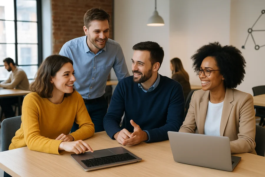 فضای کار اشتراکی و حس تعلق به گروه