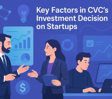 بررسی عوامل کلیدی در تصمیم سرمایه گذاری روی استارتاپ توسط CVCها