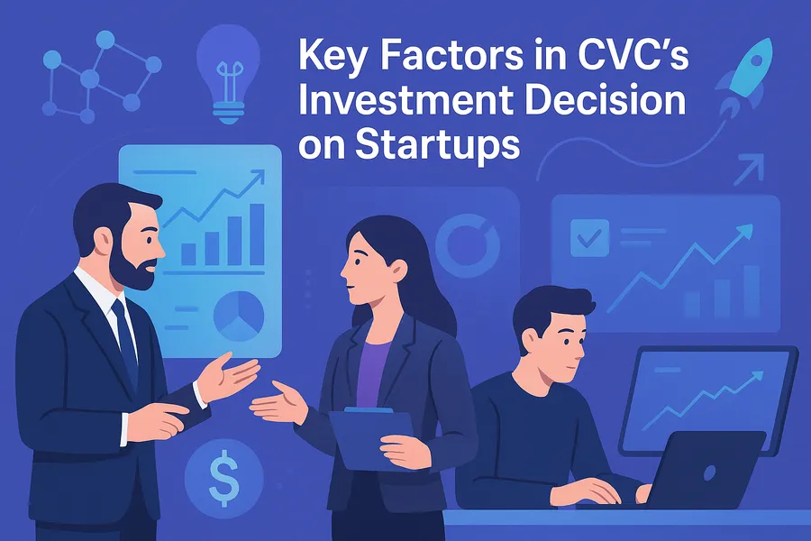 بررسی عوامل کلیدی در تصمیم سرمایه گذاری روی استارتاپ توسط CVCها