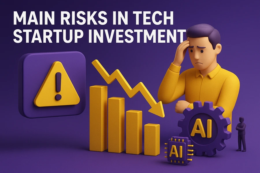 ریسک ها و چالش های سرمایه گذاری روی استارتاپ های فناوری