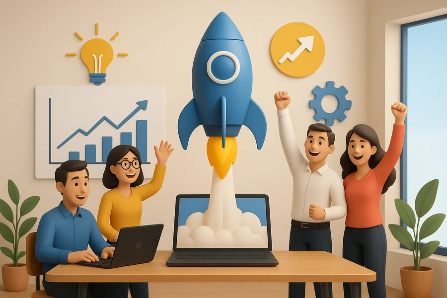 راه اندازی استارتاپ مسير ميليون دلاری